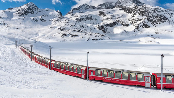 Sylwester w Szwajcarii - pociągiem przez Alpy